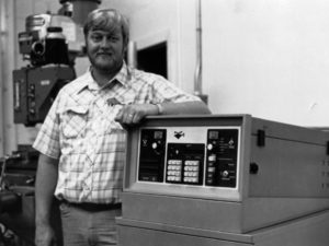 Dave Schiebout in 1978, just starting out.