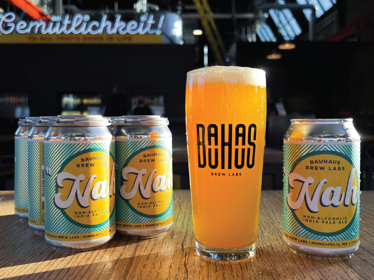 Bauhaus Brew Labs’ “Nah” line of nonalcoholic beers.