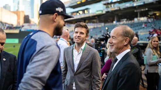 Joe Pohlad Succeeds Jim Pohlad as Twins Executive Chair