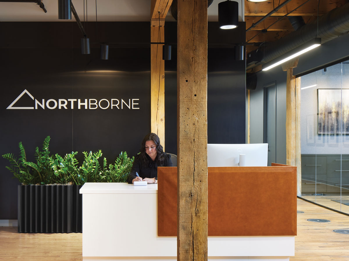 Northborn Partners reception desk