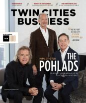 TCB December 2022/January 2023 cover photo featuring the three Pohlad brothers