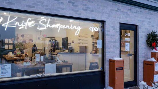 Mail-Order Knife Sharpening Startup Opens Wayzata Store