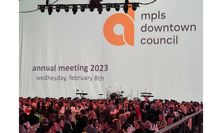 The Minneapolis Downtown Council held its annual meeting at The Armory on Feb. 8.