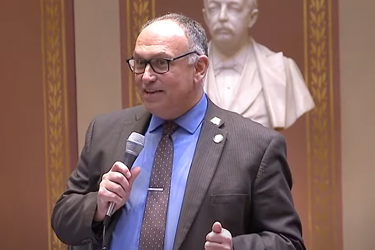 State Sen. Rob Kupec, during a 2023 Minnesota Senate floor debate.