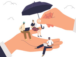 Illustration of employee benefits