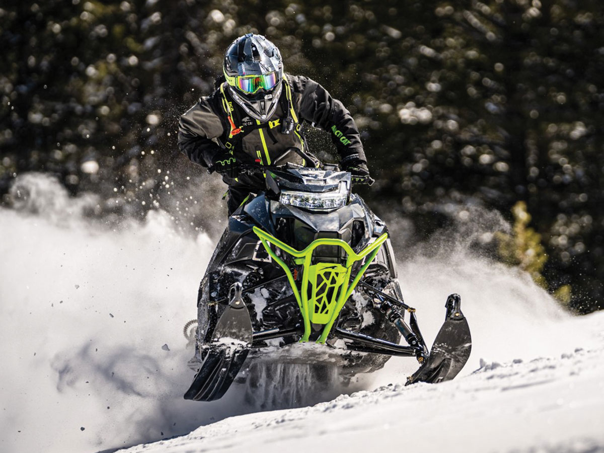 The Catalyst snowmobile