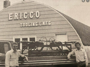 founder George Erickson with son Rick Erickson