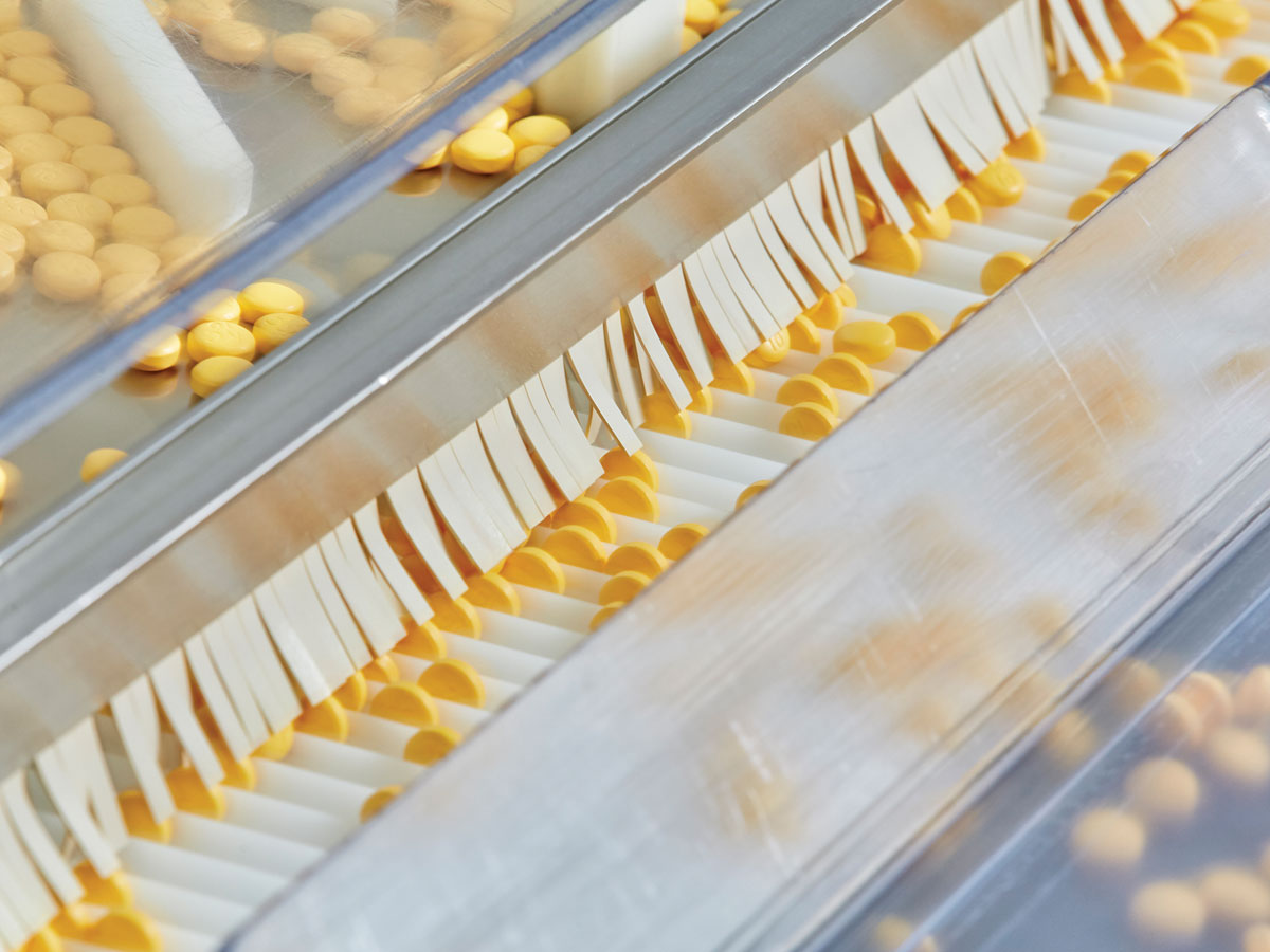 Products being manufactured