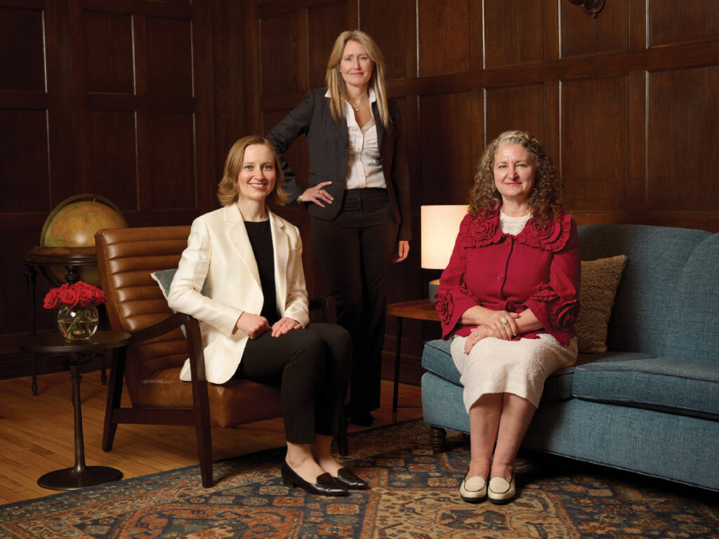 From left to right: Karla Vehrs, Alana Bassin, and Amanda Cialkowski