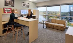 interior shot of TSR Injury Law's office in Bloomington, Minnesota