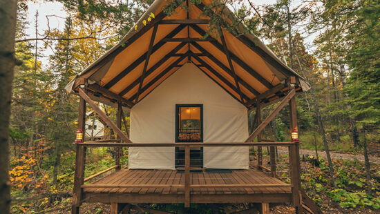 ‘Curated Camping:’ A New Glamping Option on the North Shore
