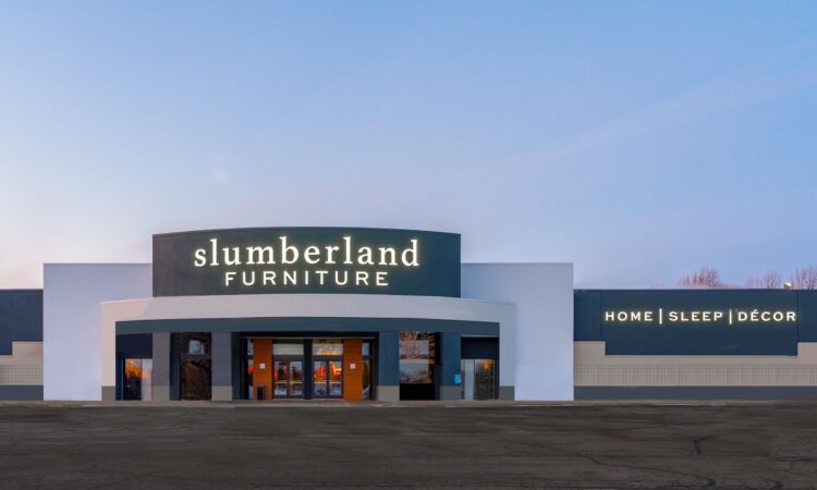 Slumberland Unveils New Store Design