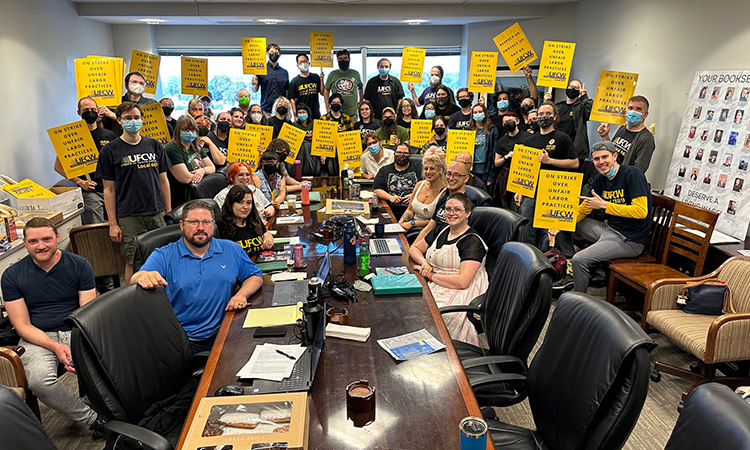 Half Price Books Workers Strike at Four Minnesota Stores