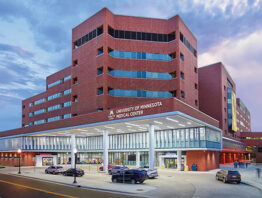 Exterior shot of M Health Fairview University of Minnesota Medical Center - East Bank