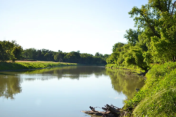 In older parts of town stormwater isn’t treated before it’s piped into the Red River.