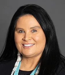 Shelley Buck, tribal council vice president for the Prairie Island Indian Community,