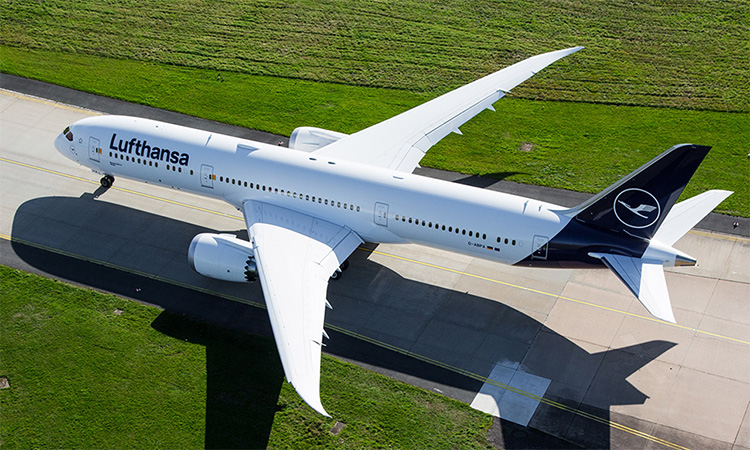 Lufthansa Lands at MSP Airport