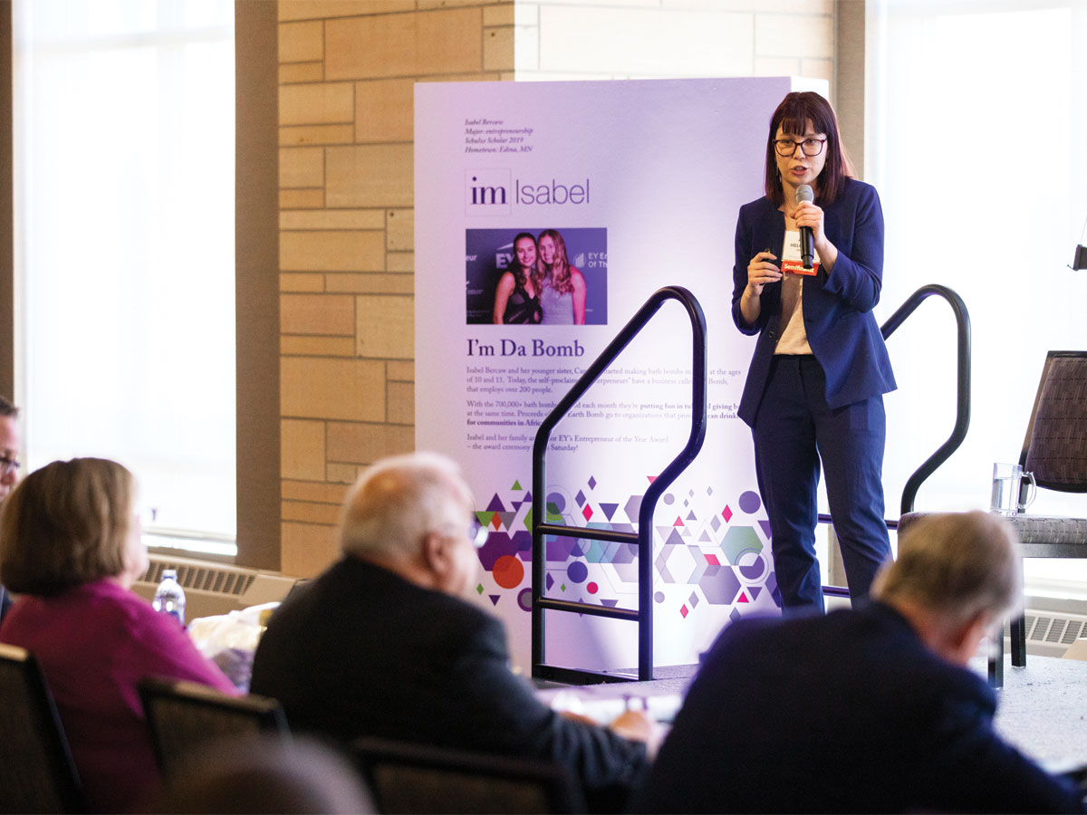 Students at St. Thomas