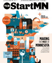 The cover of the 2023 edition of StartMN, a hub for entrepreneurial news, strategy, and advice