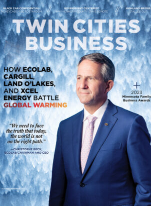 Twin Cities Business magazine's October/November 2023 cover