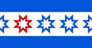 The Dakota Stars flag designed by Colin E.W. Rice