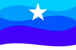 The Winter Star flag by Payton from Ogema, Minnesota