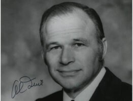 Moderate Republican politician Al Quie's 1977 portrait, when he served in U.S. Congress