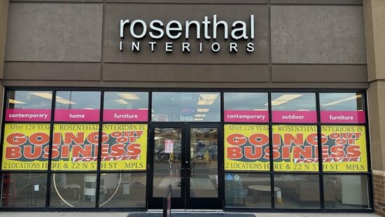 Rosenthal Interiors Closing After 128 Years