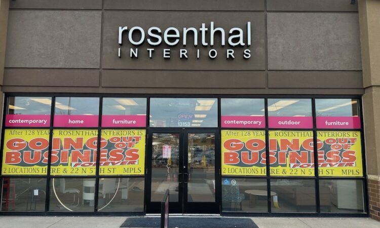 Rosenthal Interiors Closing After 128 Years