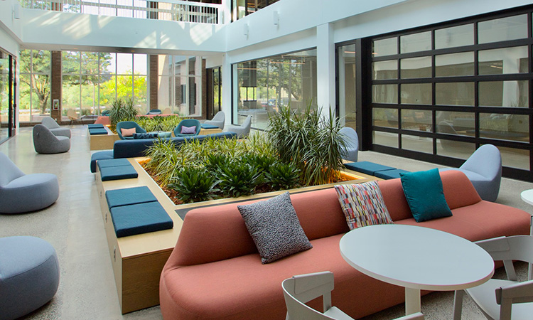 lobby at The Studio in Northeast Minneapolis