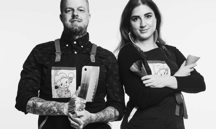 Ben Spangler and Gabriella Grant-Spangler