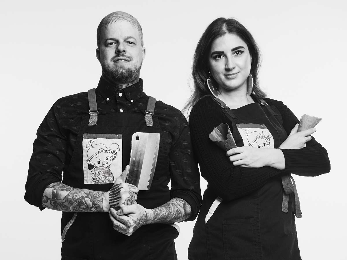 Ben Spangler and Gabriella Grant-Spangler