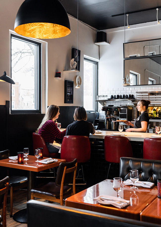 Mucci's restaurant in St. Paul.