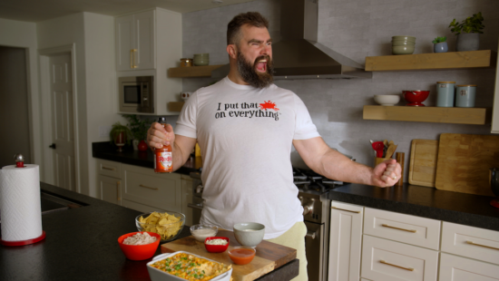 Colle McVoy Turns Jason Kelce’s Viral Moment Into Super Bowl Ads