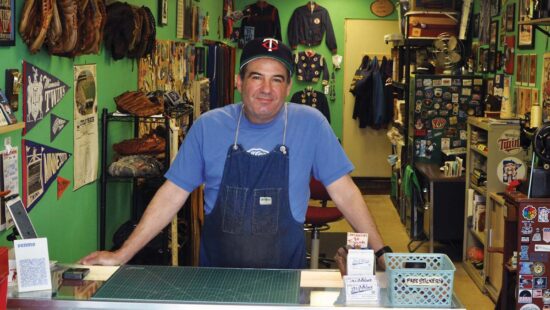 D&J Glove Repair Attracts a Home Crowd