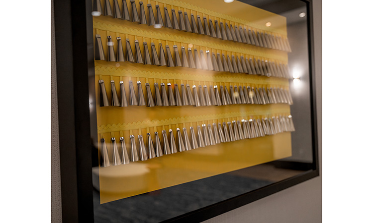 The project included installation of a new "Jingle" piece. Nayquonabe said it "holds special meaning for the Anishinaabe – especially from the Mille Lacs Band of Ojibwe, where the jingle dress originated from."