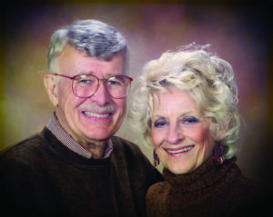 Guy and Barbara Schoenecker, longtime donors to the University of St. Thomas