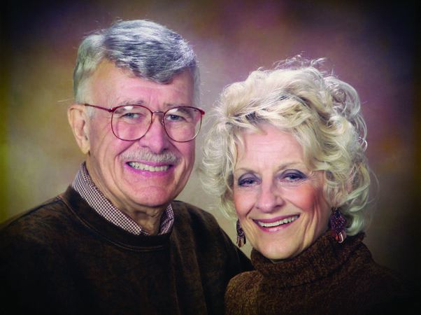 Guy and Barbara Schoenecker, longtime donors to the University of St. Thomas