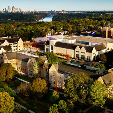 St. Thomas Lands Record Scholarship Donation from Schoenecker Family