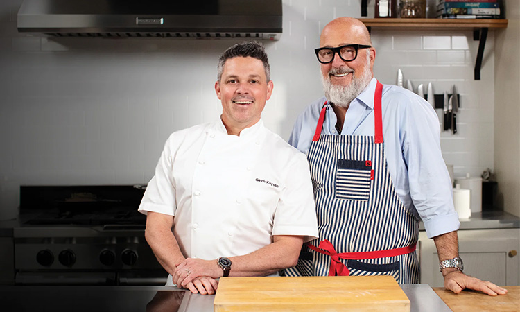 Andrew Zimmern and Gavin Kaysen Partner with Aramark