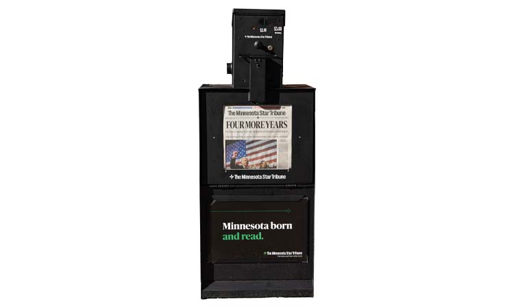 Newspaper box