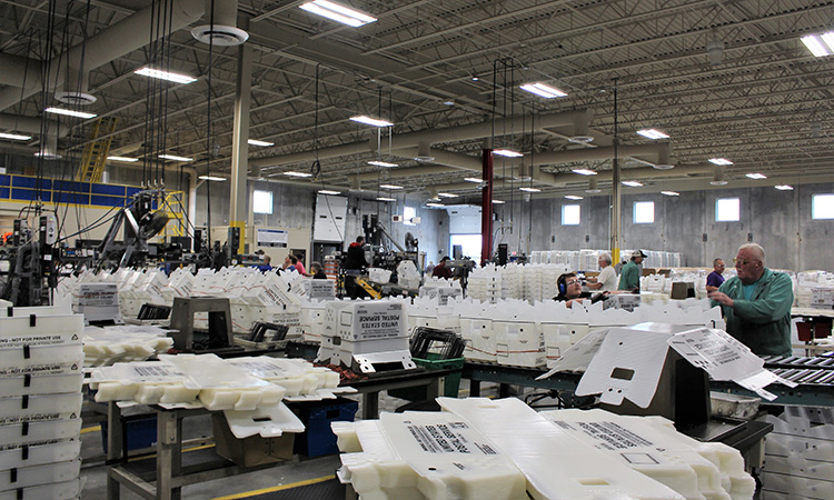 interior shot of MDI's facility in Cohasset