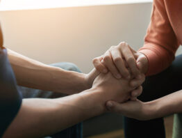 Mental health support conceptual image