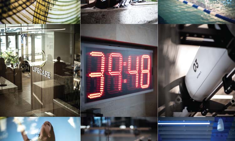 Scenes from Life Time's new club in Rosemount, Minn.