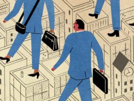 walking header illustration