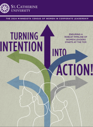 Cover of the 2024 Minnesota Census of Women in Corporate Leadership