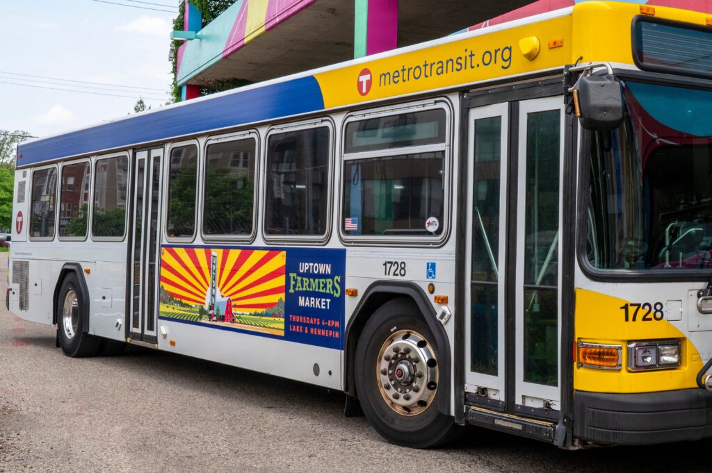 Metro Transit donated $110,000 worth of advertising, committee co-chair Dan Sutton says.