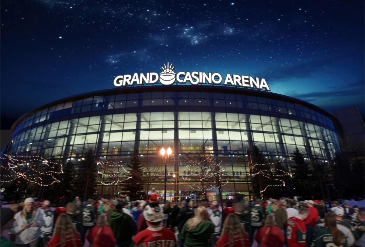 Grand Casino Arena Name Will Light Up Xcel Energy Center