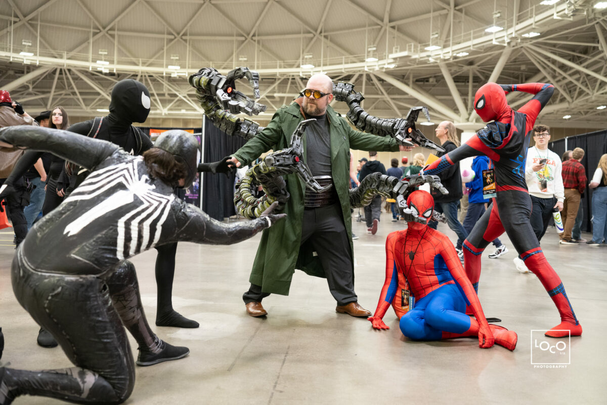 A scene from Twin Cities Con, Minneapolis' Comic Con–style event.