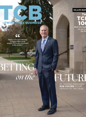 December 2025/January 2026 cover of Twin Cities Business